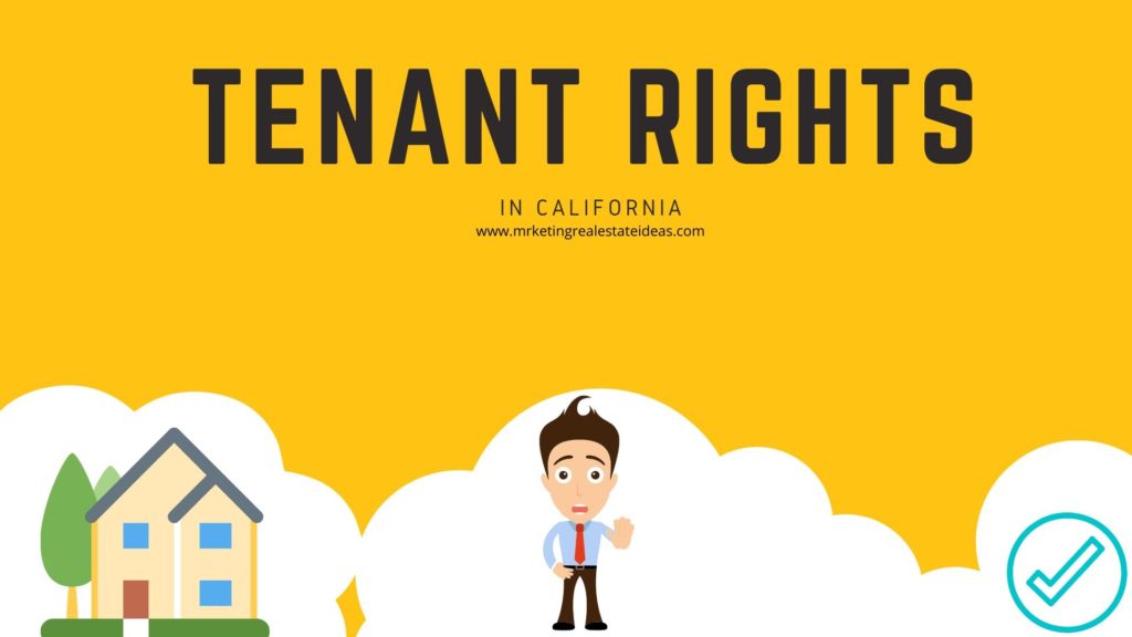 california tenant rights